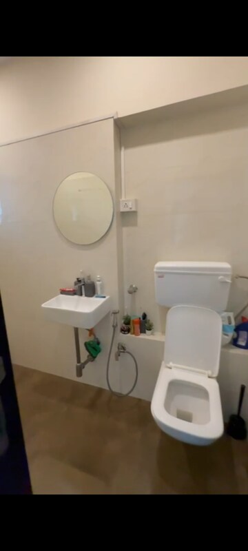 Bathroom in 1 RK Apartment at Rushi The Kollage, Andheri East – for Rent