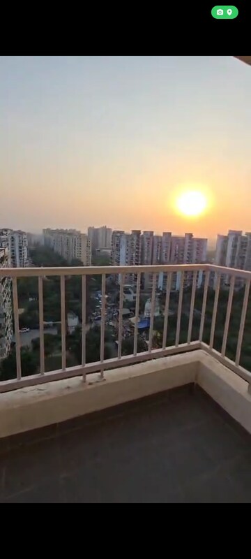 Balcony in 3.5 BHK Apartment at Raj Nagar Extension – for Rent