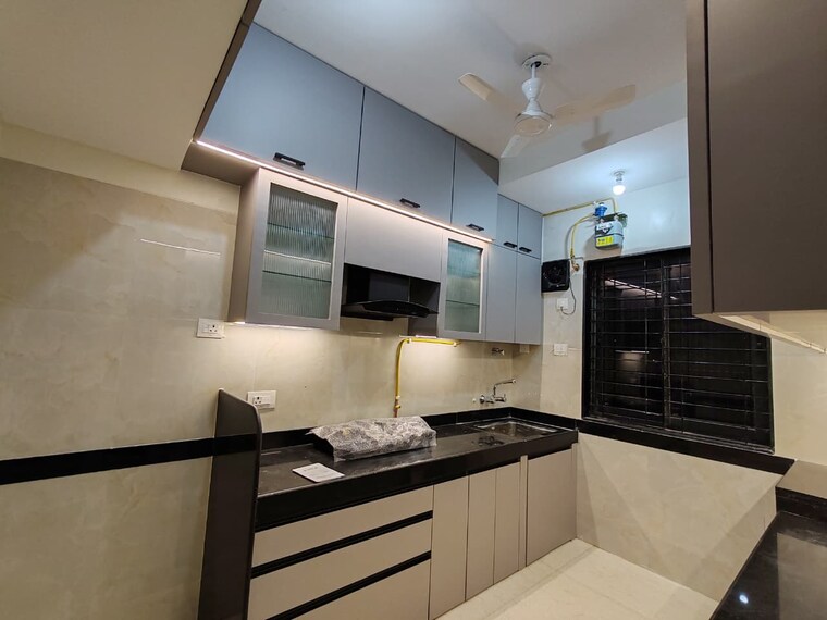 Kitchen, oberoi-realty-woods 2.5 Bedroom 900 Sq.Ft. Builder Floor In Goregaon East Mumbai 9314140