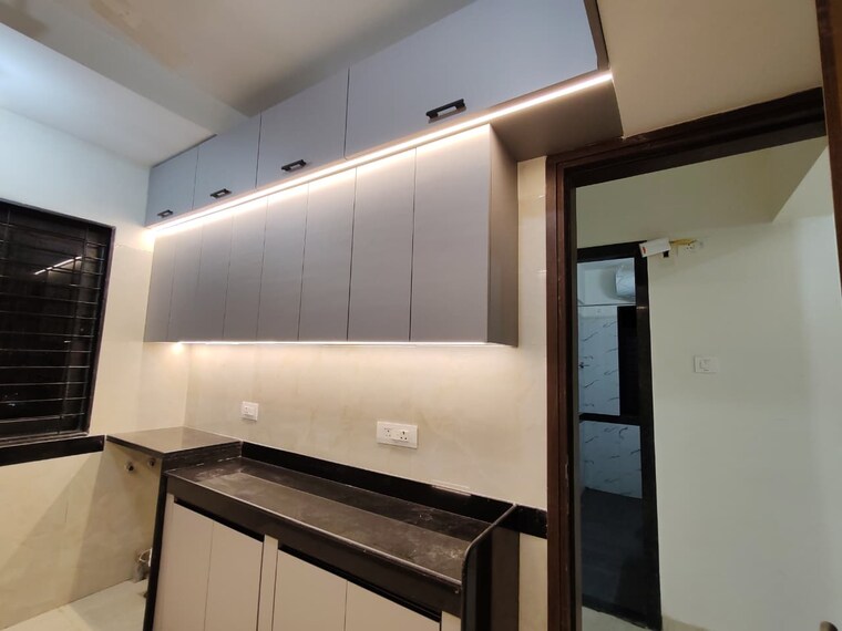 Kitchen, oberoi-realty-woods 2.5 Bedroom 900 Sq.Ft. Builder Floor In Goregaon East Mumbai 9314140