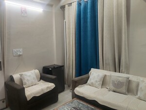 Living Room in 2 BHK Builder Floor at Sushma Joynest ZRK, Ghazipur – for Rent