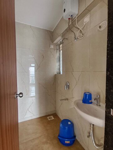 Bathroom in 1 BHK Apartment at Raunak Bliss, Ghodbunder Road – for Rent