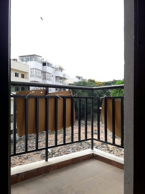 Balcony in 3 BHK Apartment at CMRS Lotus, Whitefield – for Rent