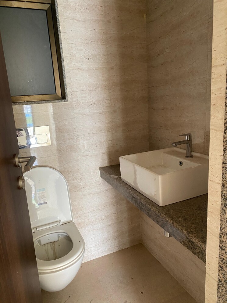 Bathroom, sunteck-maxxworld 3 Bedroom 688 Sq.Ft. Apartment In Tivri Palghar 9314194