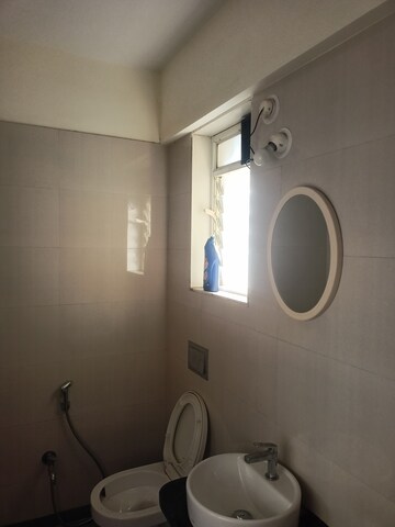 Bathroom in 2.5 BHK Apartment at Rosa Oasis, Thane West – for Rent