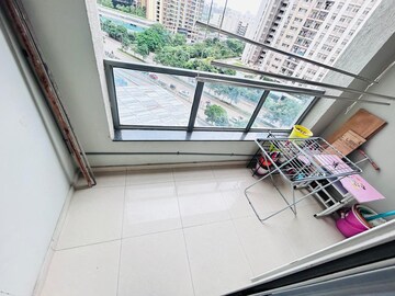 Balcony in 2 BHK Apartment at Amanora Future Towers, Hadapsar – for Rent