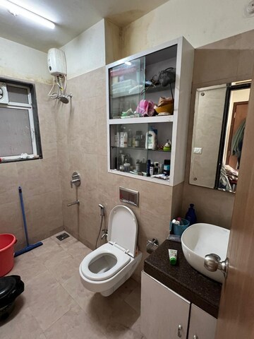 Bathroom in 2 BHK Apartment at Godrej Prime, Chembur – for Rent