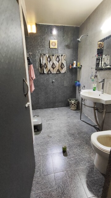 Bathroom in 2.5 BHK Penthouse at Navya Nest, Ejipura – for Rent