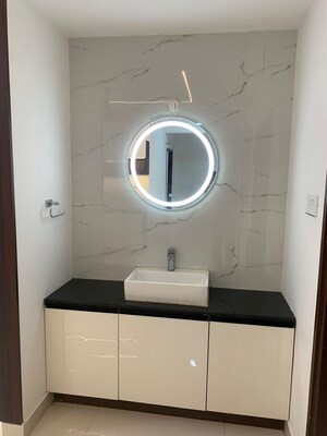 Bathroom in 3 BHK Apartment at ASBL Spire, Kokapet – for Rent