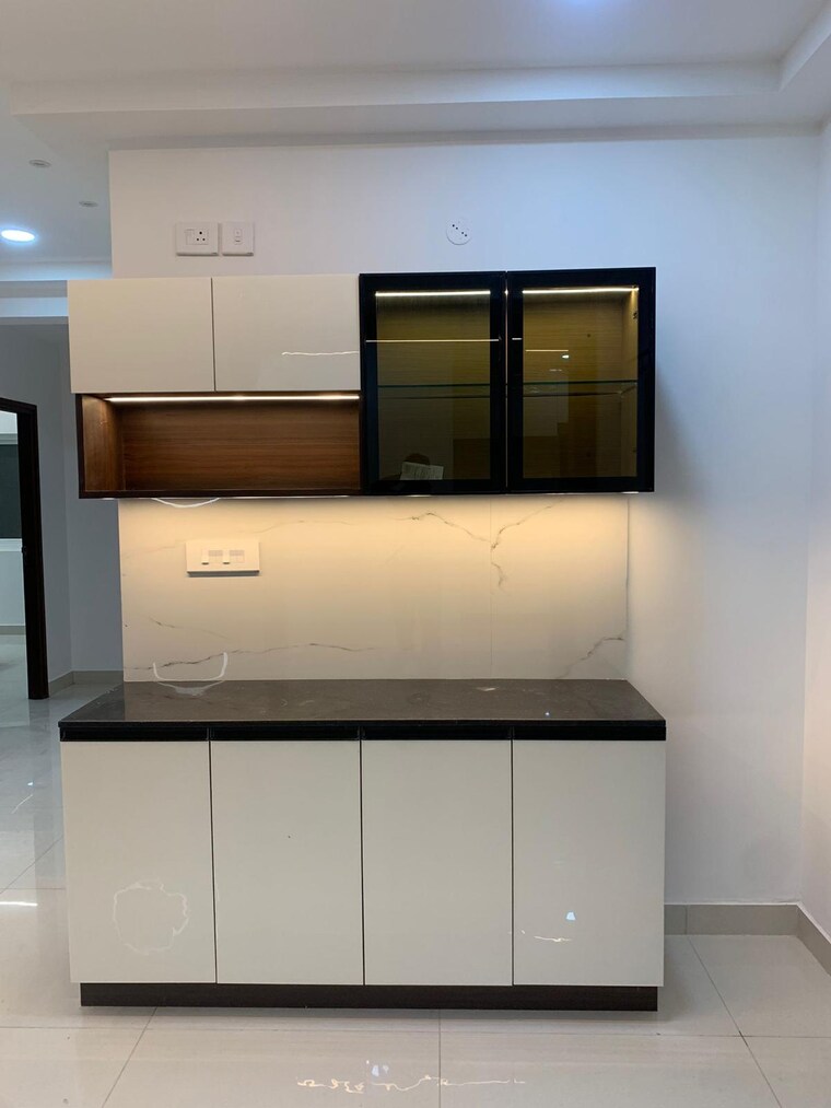 Kitchen, asbl-spire 3 Bedroom 1905 Sq.Ft. Apartment In Kokapet Hyderabad 9314209