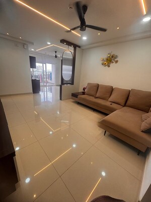 Living Room in 3 BHK Apartment at ASBL Spire, Kokapet – for Rent