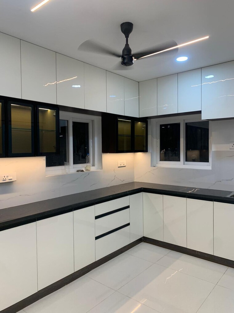 Kitchen, asbl-spire 3 Bedroom 1905 Sq.Ft. Apartment In Kokapet Hyderabad 9314209