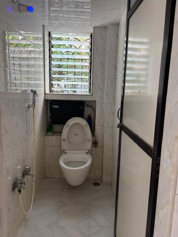 Bathroom in 1 BHK Apartment at Bandra West – for Rent