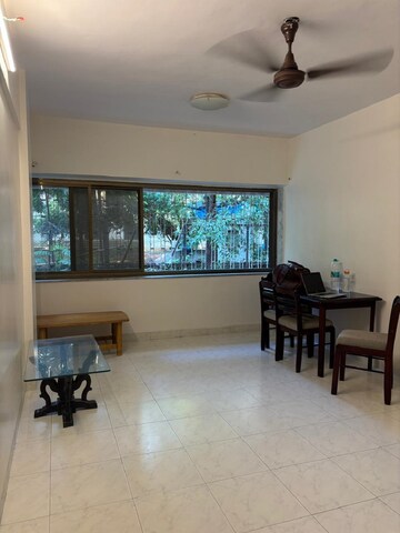 Living Room in 1 BHK Apartment at Bandra West – for Rent