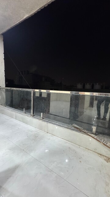 Balcony in 3 BHK Builder Floor at Chattarpur – for Rent