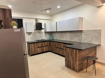 Kitchen in 3 BHK Apartment at O2 Square Residences, Nanakramguda – for Rent