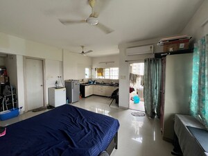 Living Room in Studio Apartment at Amanora Metro Tower, Hadapsar – for Rent