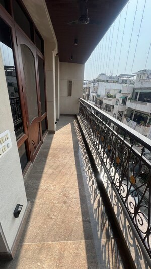 Balcony in 3 BHK Builder Floor at Shivalik Colony – for Rent