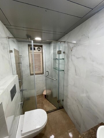 Bathroom in 3 BHK Apartment at Santacruz West – for Rent