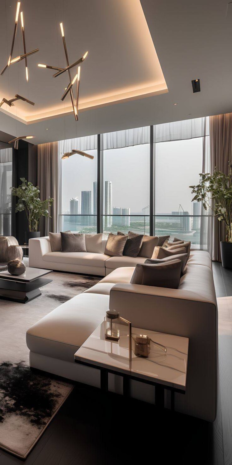 Living Room, lanco-hills-apartments 4 Bedroom 4358 Sq.Ft. Apartment In Manikonda Hyderabad 9314336