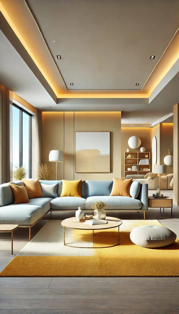 Living Room, lanco-hills-apartments 4 Bedroom 4358 Sq.Ft. Apartment In Manikonda Hyderabad 9314336