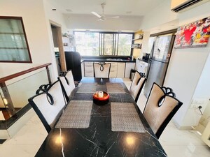 Dining area in 3 BHK Apartment at Bandra West – for Rent