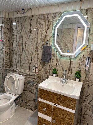 Bathroom in 3.5 BHK Apartment at DLF New Town Heights I, Sector 90 – for Sale