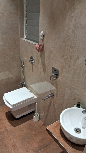 Bathroom in 1 BHK Apartment at Navkar City, Naigaon East – for Sale
