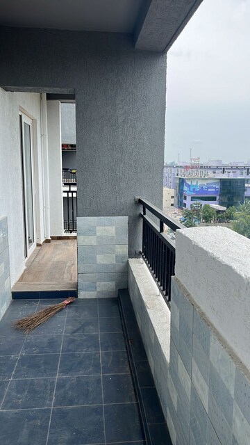 Balcony in 2 BHK Apartment at Makuta My Space 2, Bachupally – for Rent