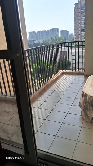 Balcony in 3 BHK Apartment at Motiaz Royal Citi, Ambala Highway – for Rent