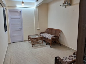 Living Room in 1 BHK Apartment at Bandra West – for Rent
