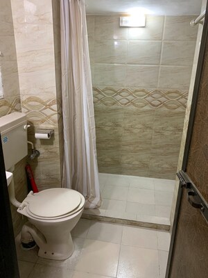 Bathroom in 1 BHK Apartment at Bandra West – for Rent