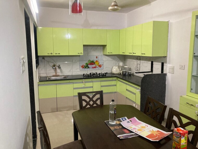 Kitchen, pankaj-aasmaan-phase-i 2 Bedroom 1000 Sq.Ft. Apartment In Lohgaon Pune 9314566
