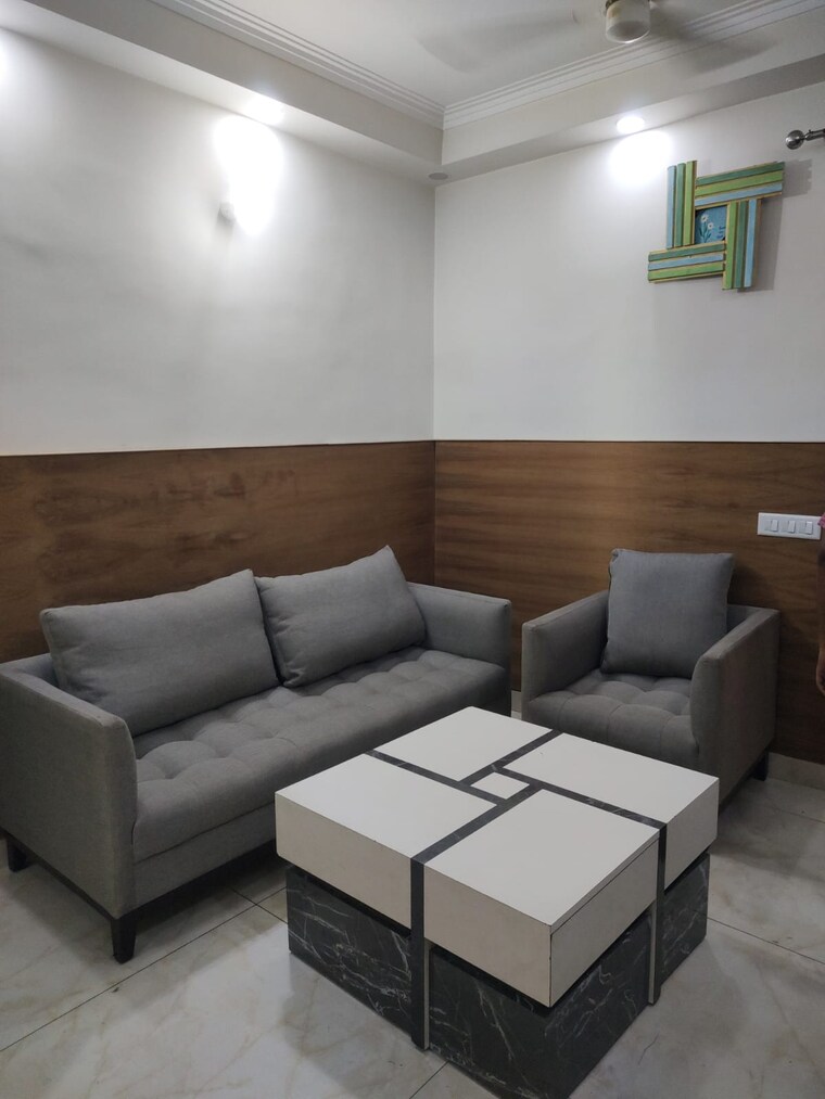Living Room, upavp-ganga-yamuna-and-hindon-enclave 2 Bedroom 1100 Sq.Ft. Apartment In Pratap Vihar Ghaziabad 9314679