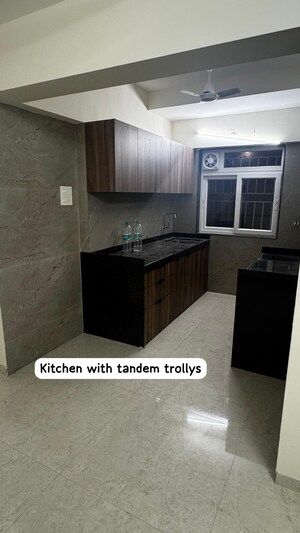 Kitchen in 2 BHK Apartment at Chinar Park – for Rent
