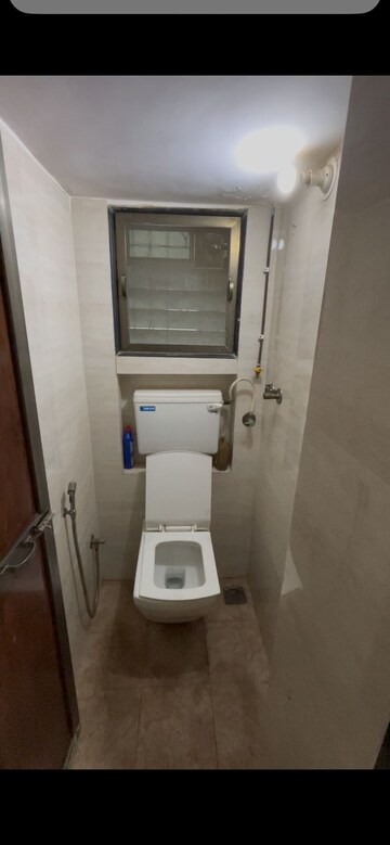Bathroom in 1 BHK Apartment at Ashokvan Apartments, Dahisar East – for Rent