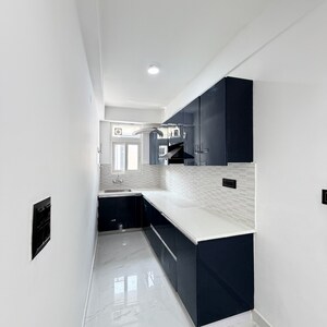 Kitchen in 2 BHK Apartment at Palm Residency Chhatarpur, Rajpur Khurd Extension – for Rent