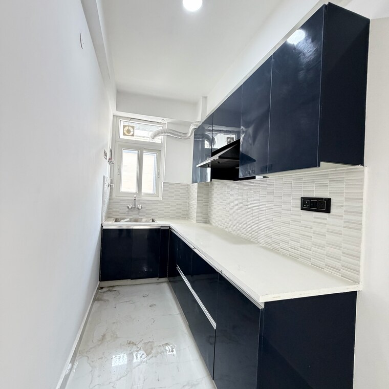 Kitchen, palm-residency-chhatarpur 2 Bedroom 950 Sq.Ft. Apartment In Rajpur Khurd Extension Delhi 9314911