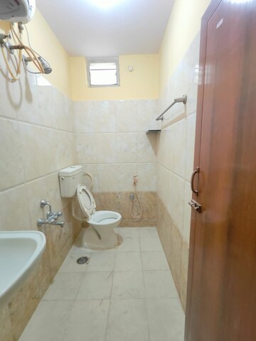 Bathroom in 1 BHK Builder Floor at Iti Layout – for Rent