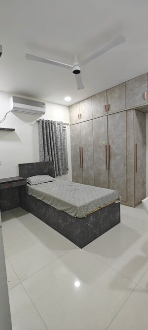 Living Room in 2.5 BHK Apartment at My Home Tridasa, Tellapur – for Sale