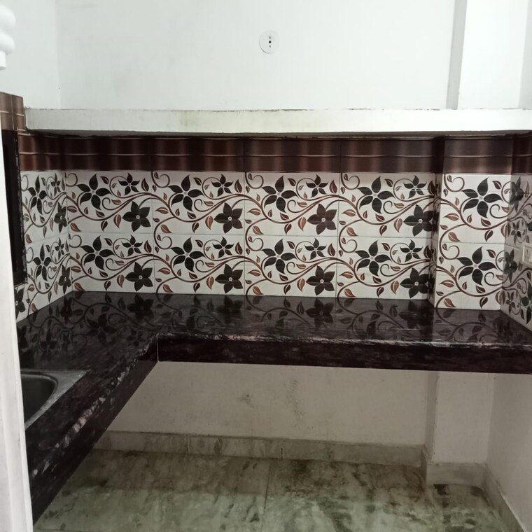 Kitchen, adchini 1.5 Bedroom 300 Sq.Ft. Builder Floor In Adchini Delhi 9315041