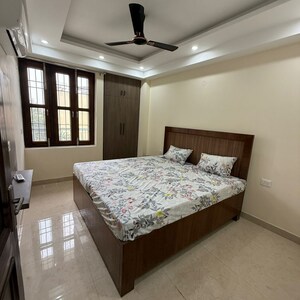 Bedroom in 2 BHK Apartment at Palm Residency Chhatarpur, Rajpur Khurd Extension – for Rent