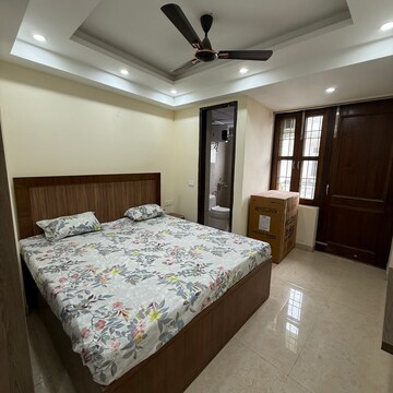 Bedroom in 2 BHK Apartment at Palm Residency Chhatarpur, Rajpur Khurd Extension – for Rent