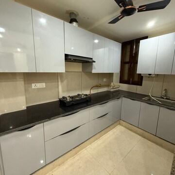 Kitchen in 2 BHK Apartment at Palm Residency Chhatarpur, Rajpur Khurd Extension – for Rent