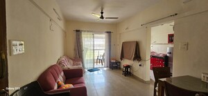 Living Room in 1 BHK Apartment at DSK Saptasur, Dhayari – for Sale