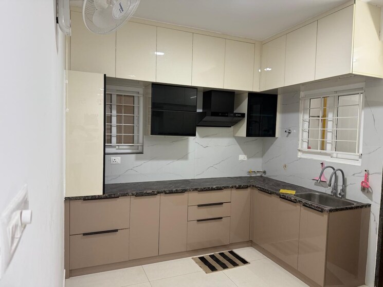 Kitchen, honer-aquantis 3 Bedroom 1965 Sq.Ft. Apartment In Gopanpally Hyderabad 9315070