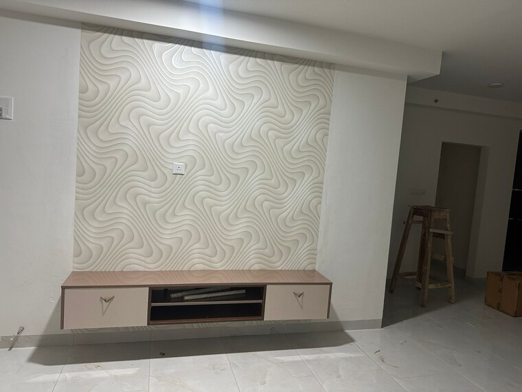 Living Room, poulomi-avante 3 Bedroom 1960 Sq.Ft. Apartment In Kokapet Hyderabad 9315121