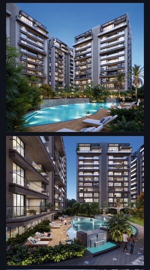 4 BHK Apartment – Exterior View View at Vip Road Vesu - for Sale