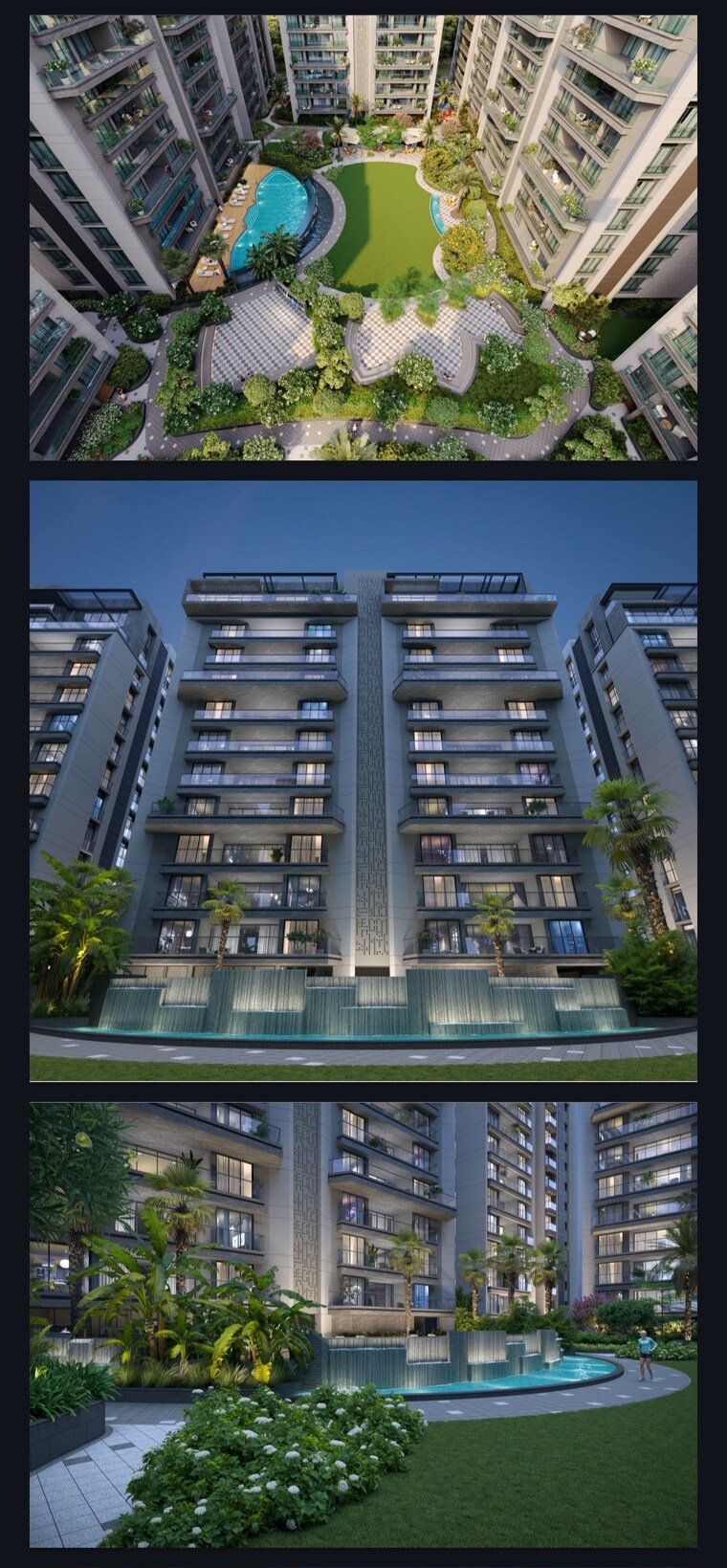 Exterior View, vip road vesu 4 Bedroom 4000 Sq.Ft. Apartment In Vip Road Vesu Surat 9312541