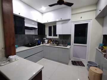 Kitchen in 2 BHK Apartment at Rajapushpa Provincia, Narsingi – for Rent